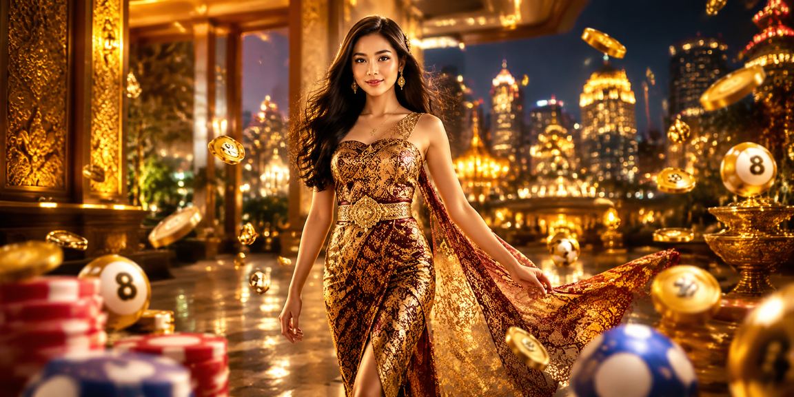 Suasana pasar malam dengan aktivitas taruhan online yang semarak di Vietnam