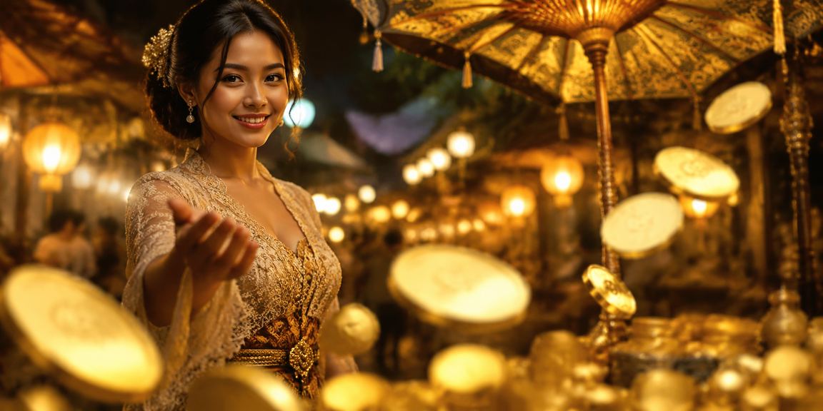 Model memperlihatkan antarmuka taruhan kasino online yang modern dan elegan